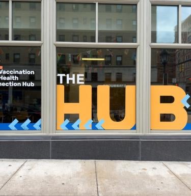 Hub exterior